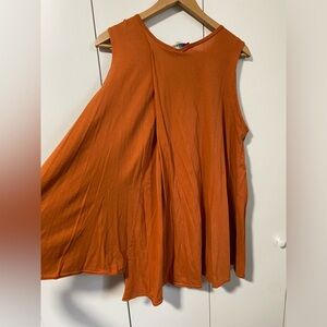 Free People Beach Sleeveless Orange Top Size S